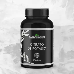 Citrato de potasio garden of life