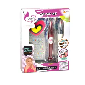 Juguete Kit Uñas Niñas Set Manicure Dise