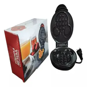 Mini Waflera Mickey: ¡Crea Deliciosas Galletas con Forma de Mickey Mouse! - Mini Waflera Mickey