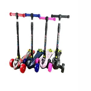 Patineta Scooter Con Humo Niños Rosa