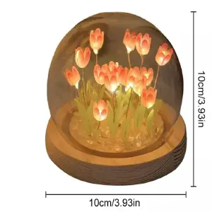 Lampara esfera tulipán