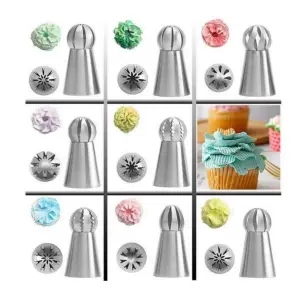 Decorador de pasteles x7 boquillas