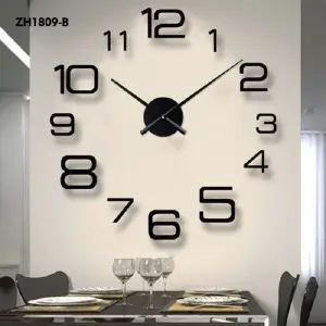 RP-ZH1809-B RELOJ ANÁLOGO ADHESIVO 3D