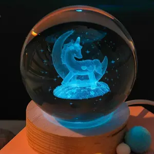 Esfera Unicornio medialuna Multicolor G