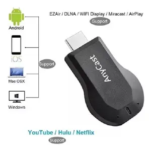 Receptor Inalámbrico Anycast Para Tv Pc