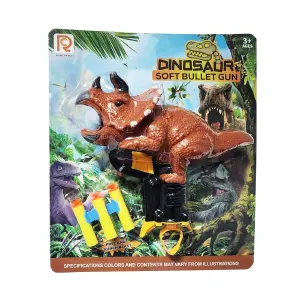 Pistola Triceratops Lanza Dardos Nerf