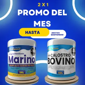 Calostro Bovino  + Colágeno Marino