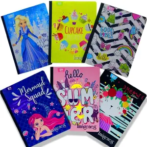 Cuaderno Cosido Cuadriculado X 10 Niña