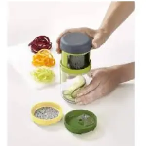 Rallador de verduras con contenedor