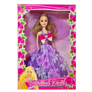 Muñeca Princesa Vestido Velo Elegante