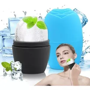 Molde De Silicona Hielo- Facial