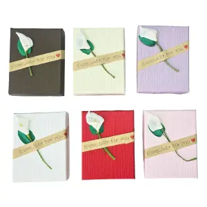 Caja Estuche X12 Collar Aretes Joyas