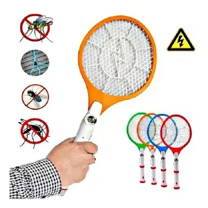 RAQUETA 3 EN 1 MATA  MOSQUITO