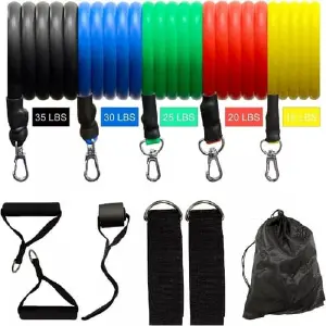 Bandas Tubular  Elasticas Kit 11 piezas