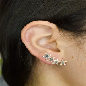 TOPO PLATEADO TRIO DE ESTRELLAS