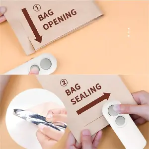 Mini Sellador De Bolsas Con Cortador