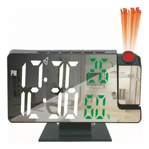Reloj Despertador Digital Con Proyector