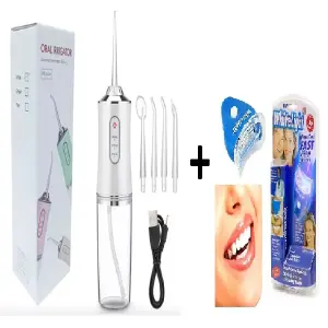 Irrigador bucal + Blanqueador Whiteligh