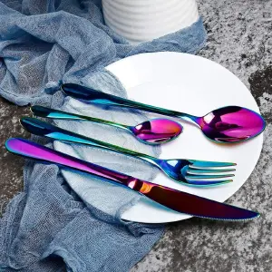 Juego De Cubiertos 24 Pcs Acero TORNASOL
