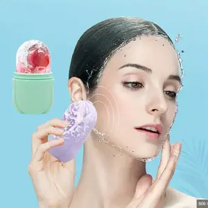 Molde de Silicona para Hielo-Terapia Facial: ¡Belleza Natural al Alcance de Tus Manos! - Molde Silicona Hielo-Terapia Facial