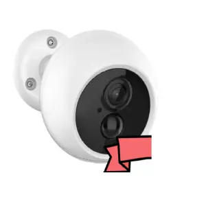 CAMARA IP EXTERIOR D10 APP TUYA. 3 MP