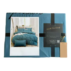 Funda Duvet Sampson Bordado Celeste Que