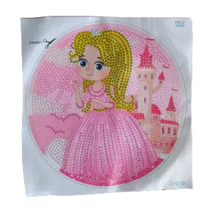 CUADRO PARA NIÑAS DE DIAMANTES