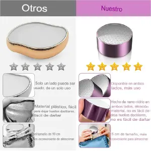Depiladora de cristal
