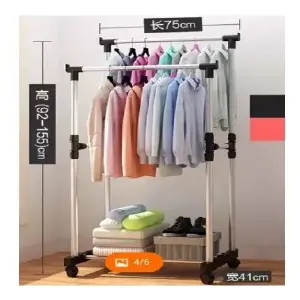 Tendedero de ropa doble