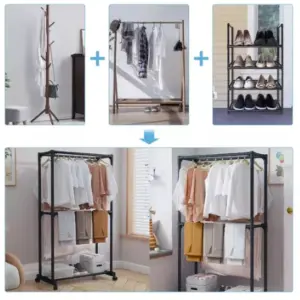 Organizador de Ropa Doble