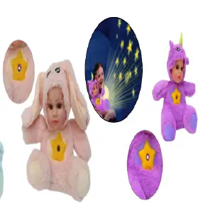 BEBE REALISTA CON PIJAMA PROYECTOR ANTIM