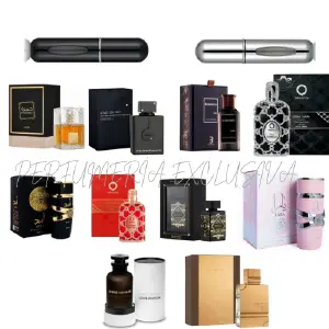 Kit (10 perfumes + 2 perfumeros)