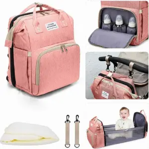 Morral Pañalera Tipo Cuna Con Cambiador