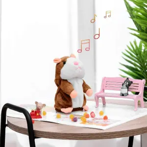 Juguete Peluche Hamster Habla Repite
