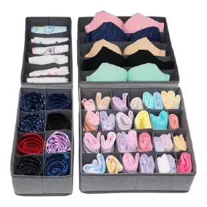 Organizador De Ropa Interior Divisor Caj