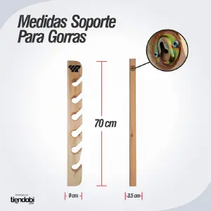 Soporte Organizador Pora Gorras cachucha