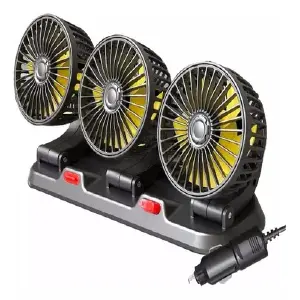 Ventilador universal de tres cabezales