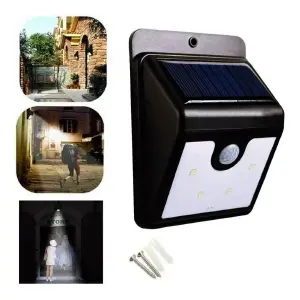 Luz Led Exterior Energia Solar Sensor