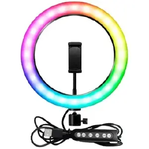 Aro de luz rgb colores