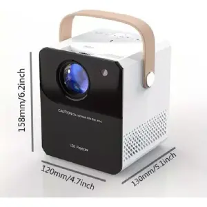 Proyector Android 9.2 2000 lúmen 2x16