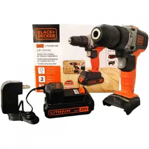 Taladro 3/8 Black+Decker  Bcd704C1-B3