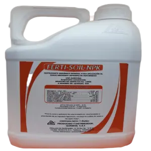 FERTI SOIL NPK GALON X 4LTS