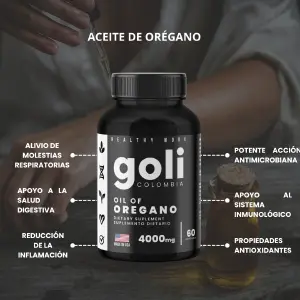 Aceite de orégano Goli