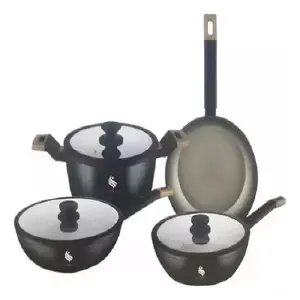 Batería Ollas Marmol 7p Tokio