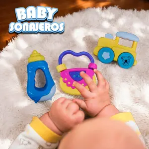 Sonajeros Para Bebes x3 Juguete 551-2