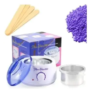 Olla Calentadora+50gr Cera Perlas+ Aplic