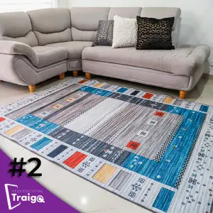 ALFOMBRA PIEL DE DURAZNO 2 MTR X 1,50