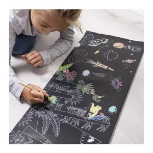 Rollo De Papel Mágico Para Raspar Dibujo