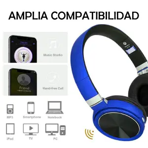 Audifonos Diadema Inalámbrico St-437
