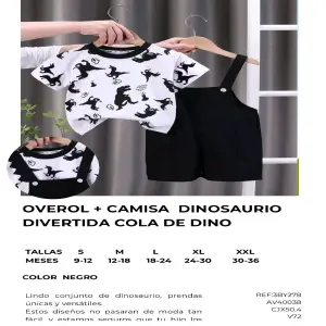 CONJUNTO DINOSAURIO X 2 PIEZAS